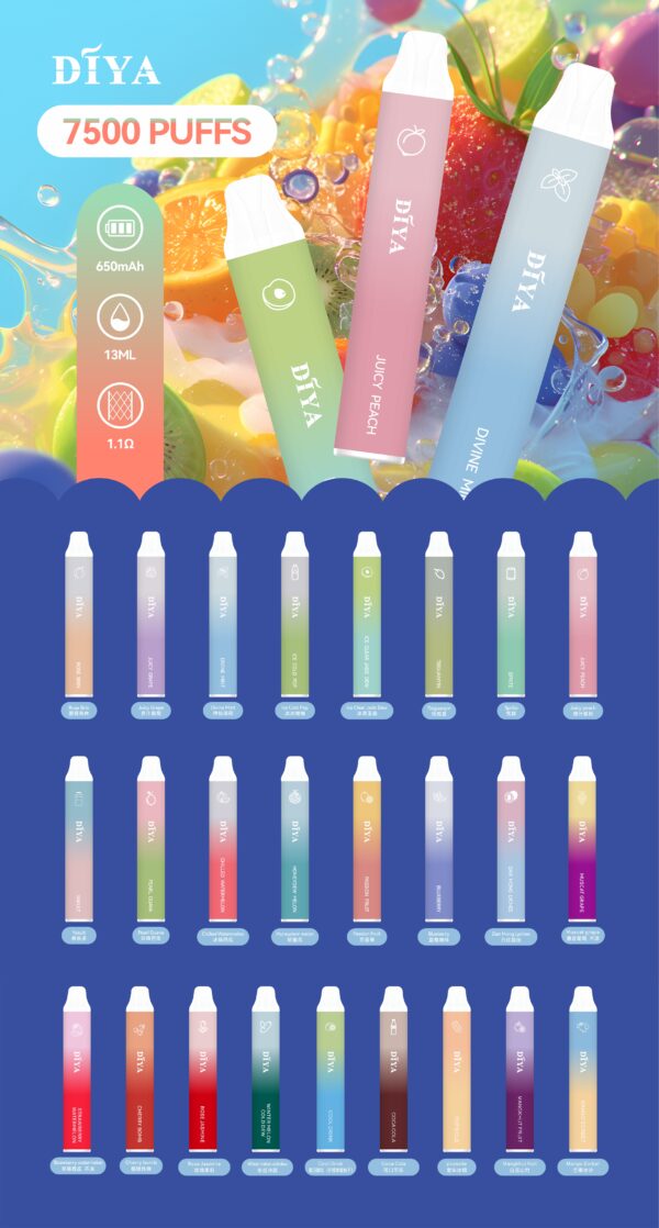DIYA叮啞拋棄7500口✨水果味還原度極高💖 CP值拉滿🔥店長推薦 活動10送1